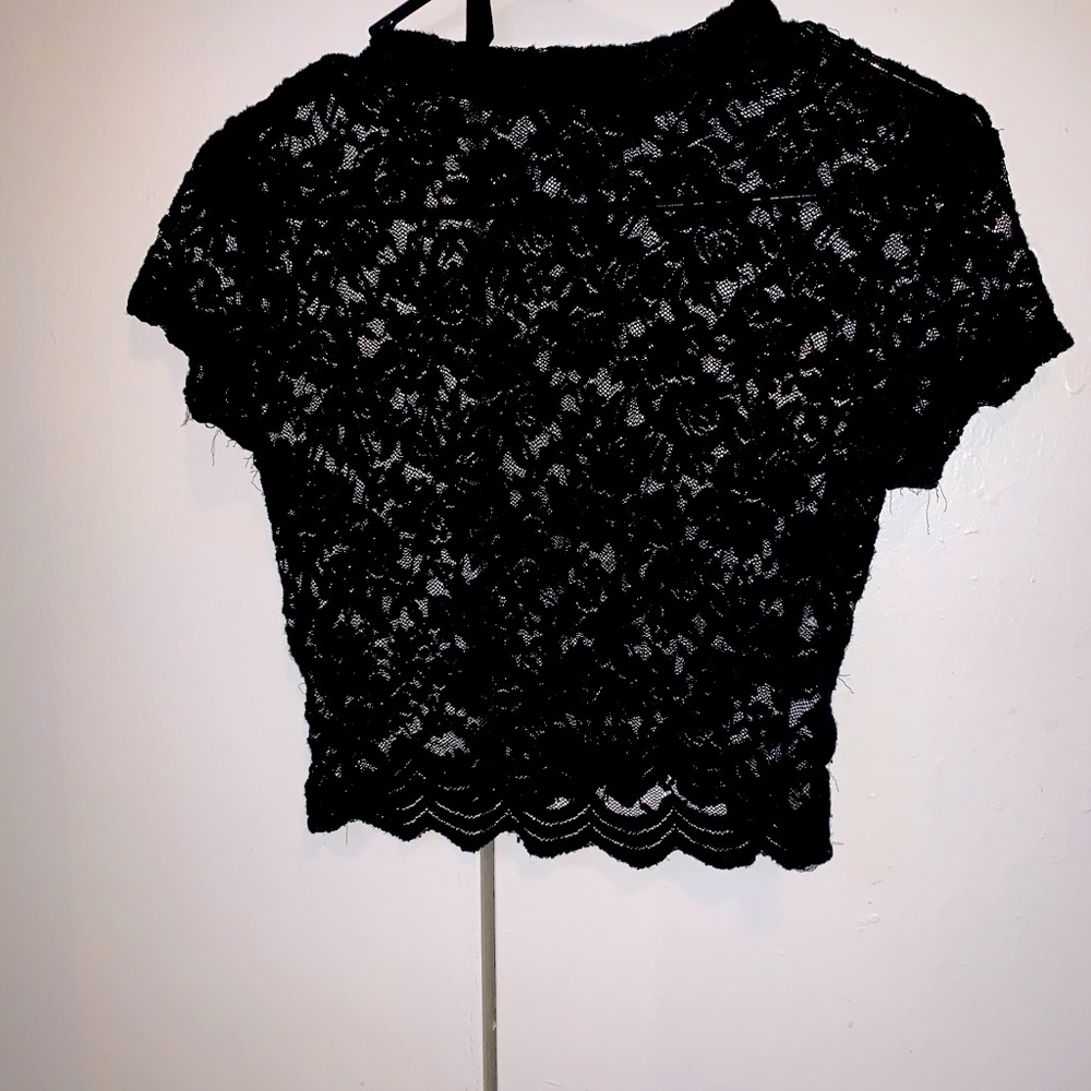 Cute crop top fitted